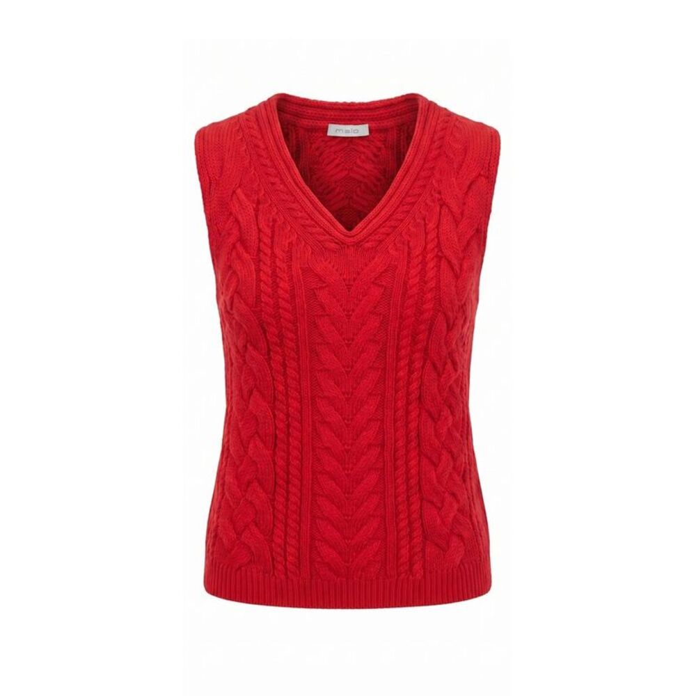 Malo Red Cotton Women Women's Sweater